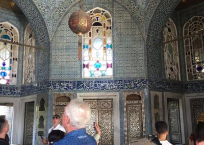 Views of the Topkapi Palace, Istanbul – spectacular design details.